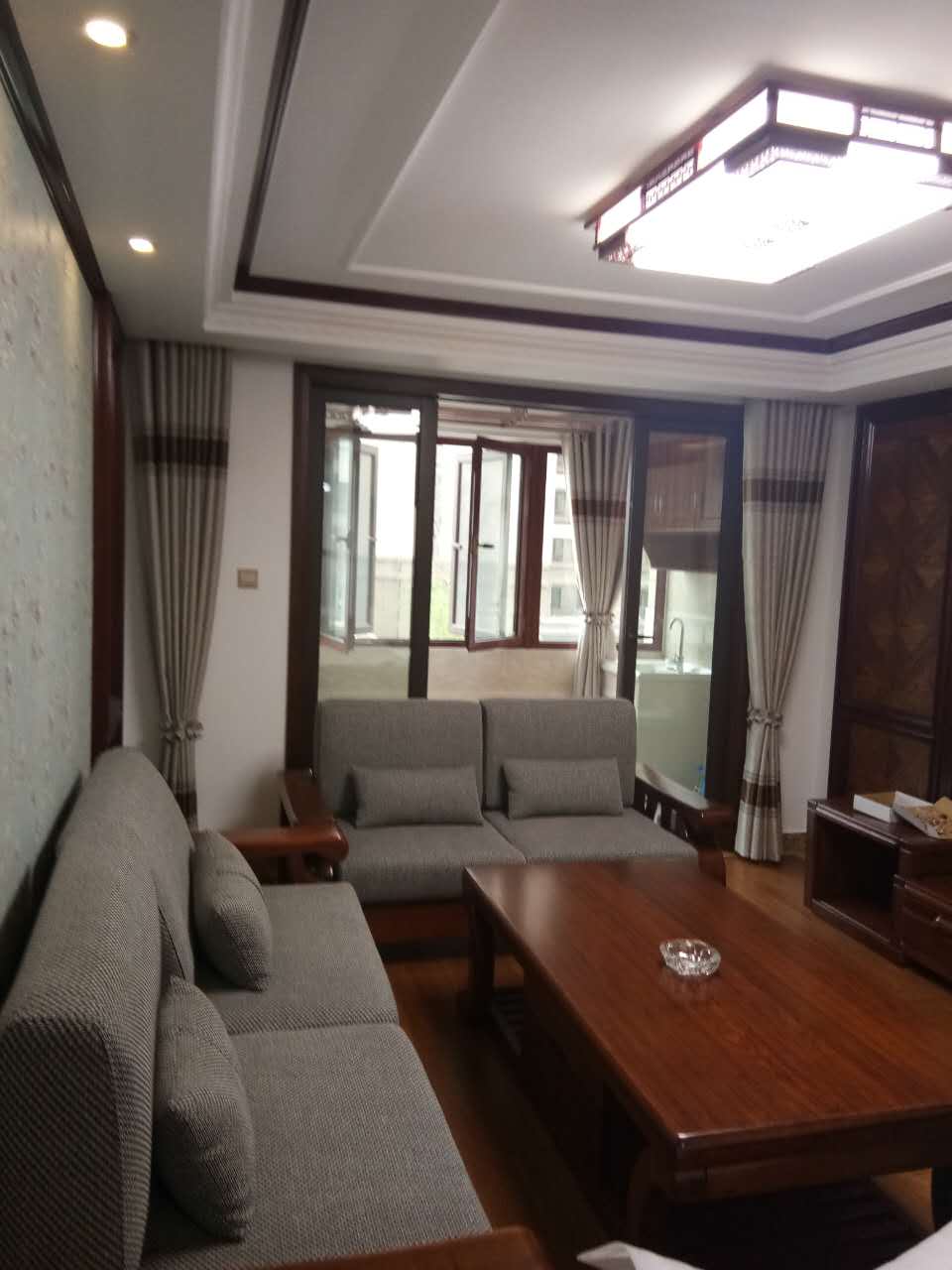 蕪湖公園大道130平方原木雅苑風(fēng)格裝修驗收